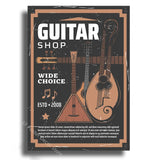Music Recording Studio Retro Poster Entertainment Illustration Aesthetic Prints Sound Room Home Club Bar Decor Art Wall Painting