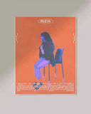 SZA The Weeknd Music Art Canvas Print Poster Classic Album Cover Wall Decor for Home Room
