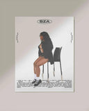 SZA The Weeknd Music Art Canvas Print Poster Classic Album Cover Wall Decor for Home Room