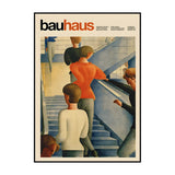 Bauhaus Exhibition Poster Art Inspiration Print Canvas Painting Retro Abstract Wall Art Picture for Living Room Home Decoration