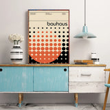Bauhaus Exhibition Poster Art Inspiration Print Canvas Painting Retro Abstract Wall Art Picture for Living Room Home Decoration