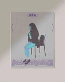 SZA The Weeknd Music Art Canvas Print Poster Classic Album Cover Wall Decor for Home Room