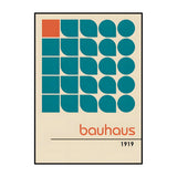 Bauhaus Exhibition Poster Art Inspiration Print Canvas Painting Retro Abstract Wall Art Picture for Living Room Home Decoration