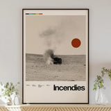 Incendies Movie Poster Interstellar Film Posters & Picture heat Jackie Brown Canvas Painting Wall Art Decor Print Mural Cuadros